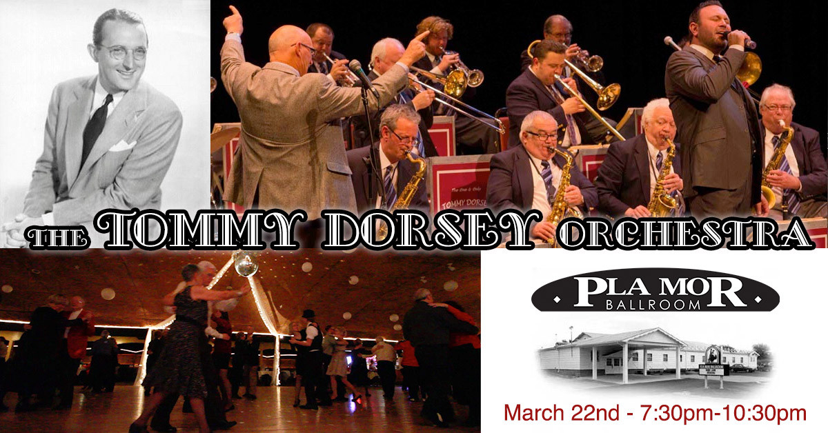 Tommy Dorsey Orchestra Lincoln, NE - Pla Mor Ballroom